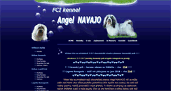 Desktop Screenshot of angelnavajo.cz